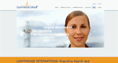 Desktop Screenshot of lighthouse-international.com
